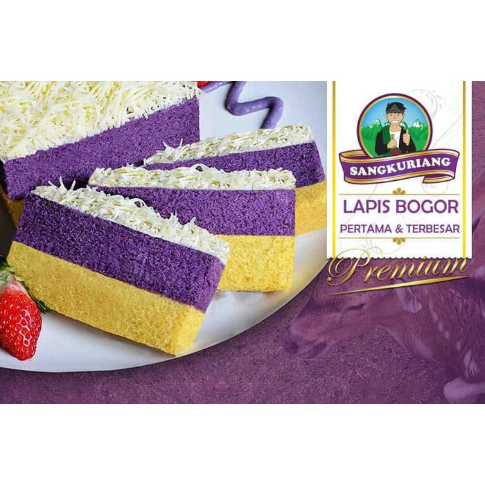Jual lapis talas bogor sangkuriang via gokilat only Shopee Indonesia