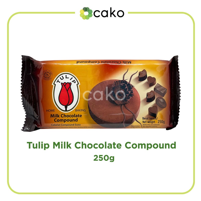 Jual Tulip Milk Chocolate - Chocolate Compound 250 GR | Shopee Indonesia