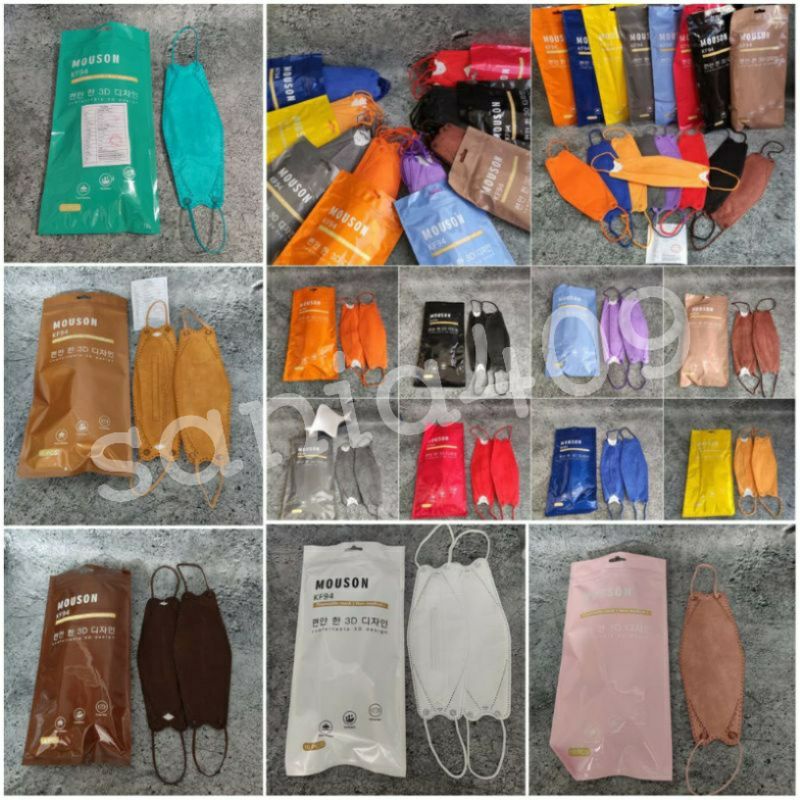 Jual KF94 MOUSON EMBOS 4PLY PROTECTIVE MASK MEDICAL GRADE Shopee