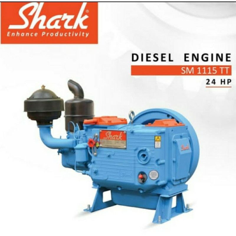 Jual Shark Diesel Engine 24 HP SM 1115 TT (Tanpa Tangki) | Shopee Indonesia