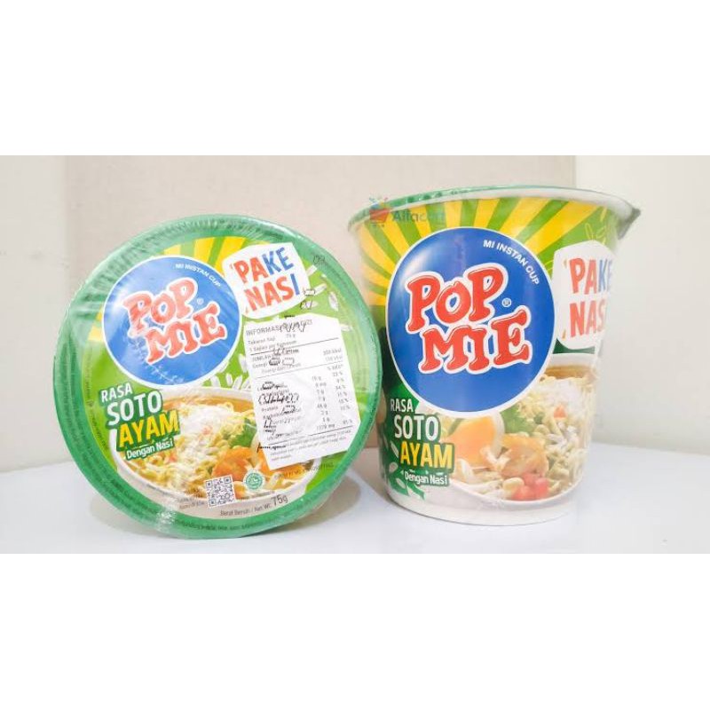 Jual Pop Mie Soto Pake Nasi Panas Shopee Indonesia