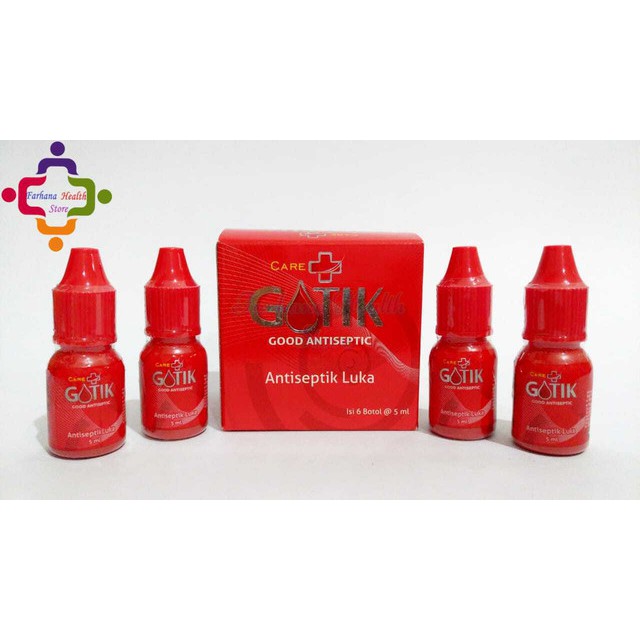 Jual Original Gotik Good Antiseptic Antiseptik Luka 5 Ml Obat Merah