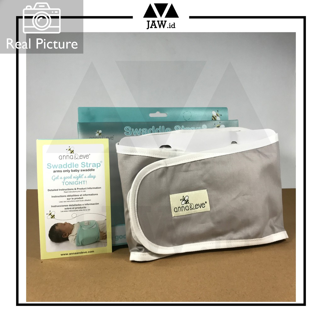 Bedong Swaddle Strap Anna Eve (Bedong bayi) 100% ORIGINAL
