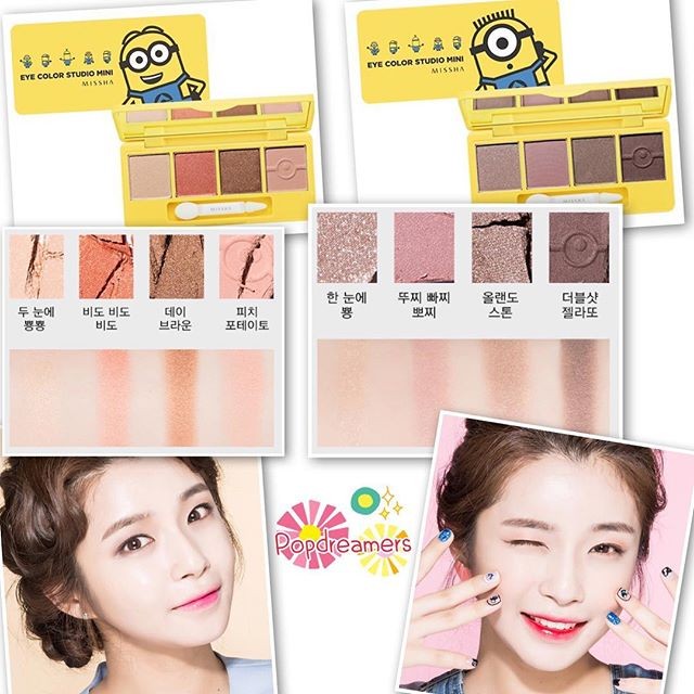 Jual Missha - Minion Mini Eye Color Studio | Shopee Indonesia