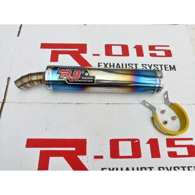 Jual Silencer R9 Blue Series For Ninja 150 R, RR, SS ( Competisi ...