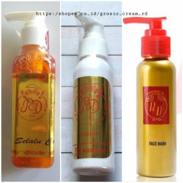 Jual Sabun RD / Facial Wash Red Premium CV Hj Arni/ RD Gold Kemasan ...