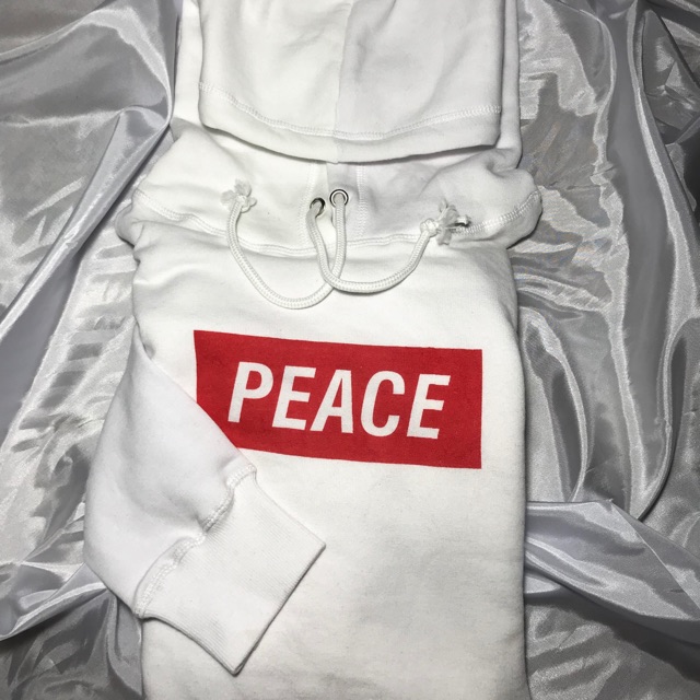 Peace hoodie clearance h&m