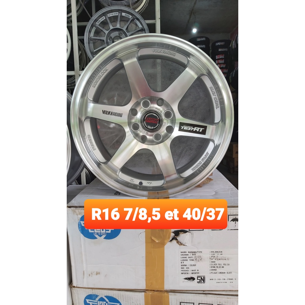 Jual velg te37 RT R16 | Shopee Indonesia