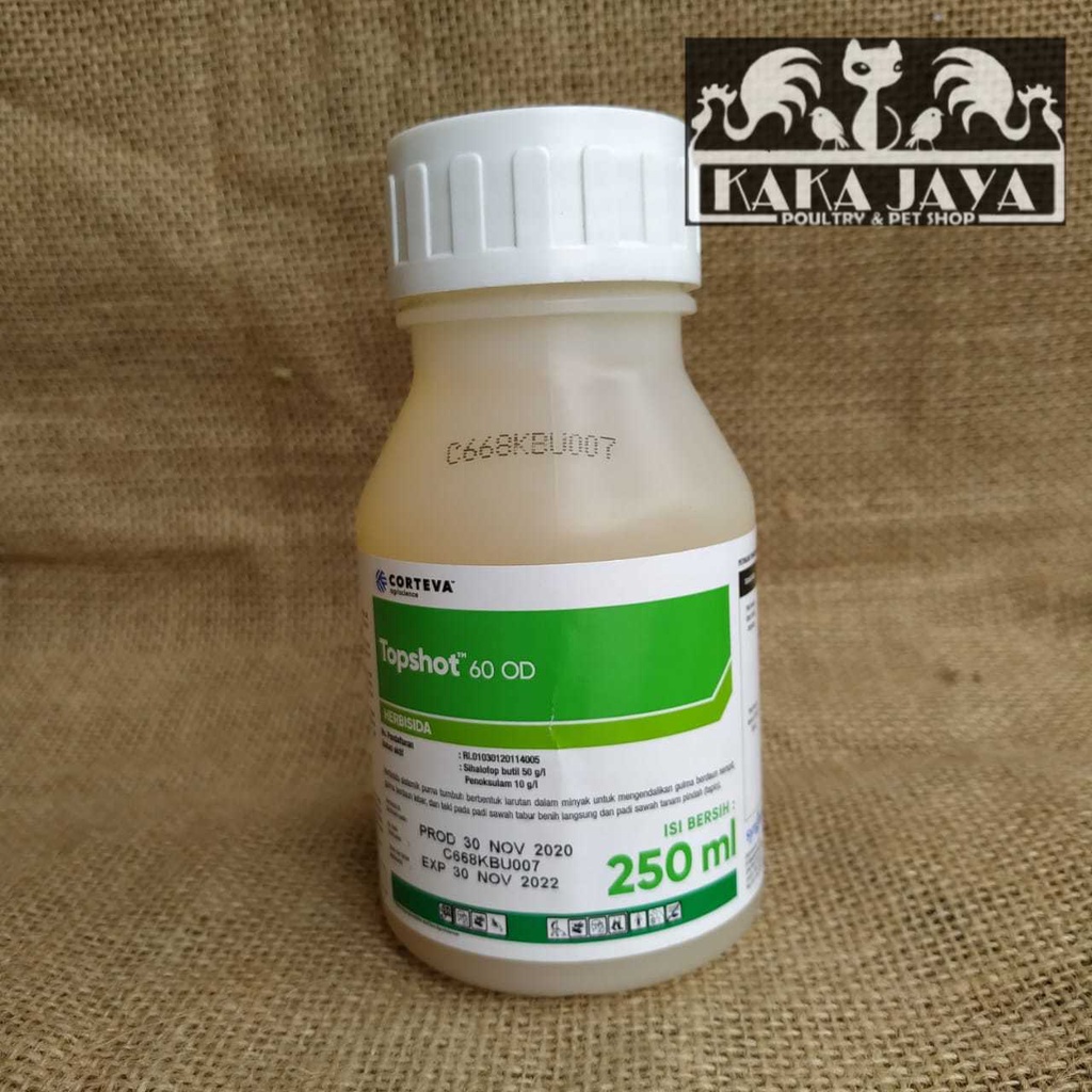 Jual Pertanian Topshot 60od 500ml Herbisida Racun Rumput Gulma Untuk