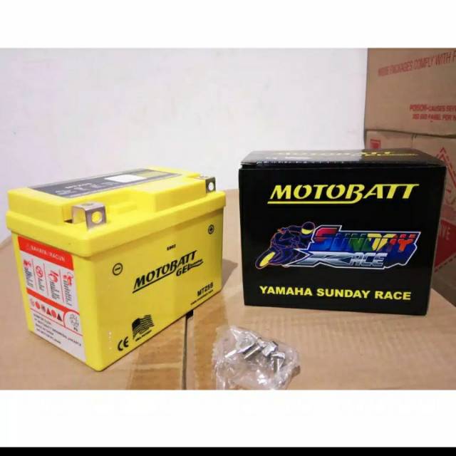 Jual Aki Motobatt Gel MTZ5S Motor Honda Beat, Vario 110, Blade, Revo
