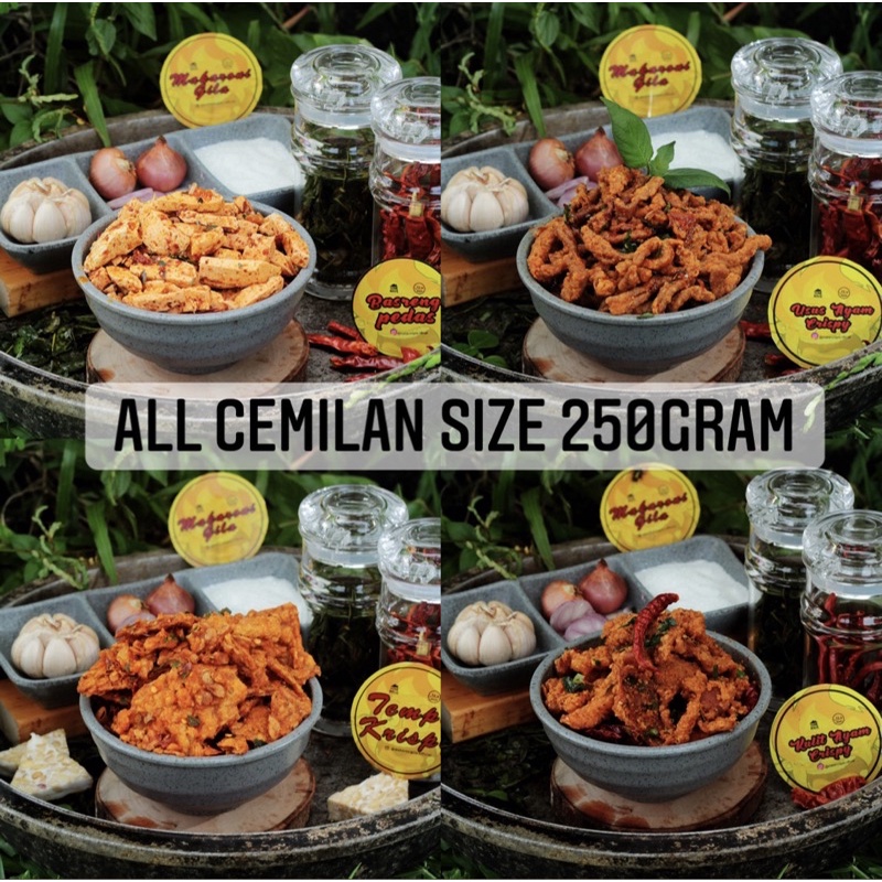 Jual Cemilan Pedas 250gram Shopee Indonesia