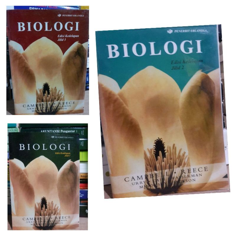 Jual Biologi Edisi 8 Jilid 1,2,3_campbell | Shopee Indonesia