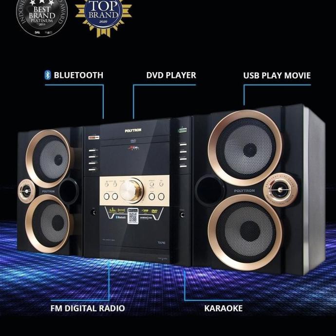 Jual Buruan Serbu] Dvd Mini Compo Xcel Hifi Polytron Xl2910 Tape ...