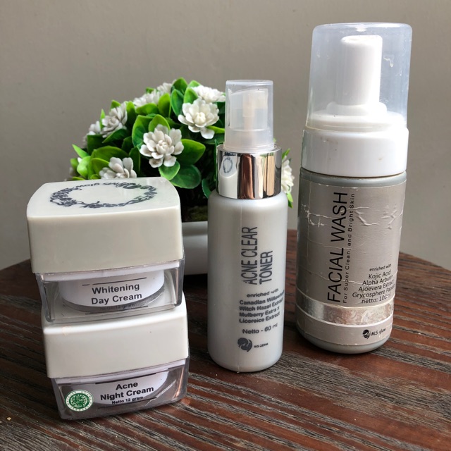 Jual ms glow acne original bekas pemakaian | Shopee Indonesia