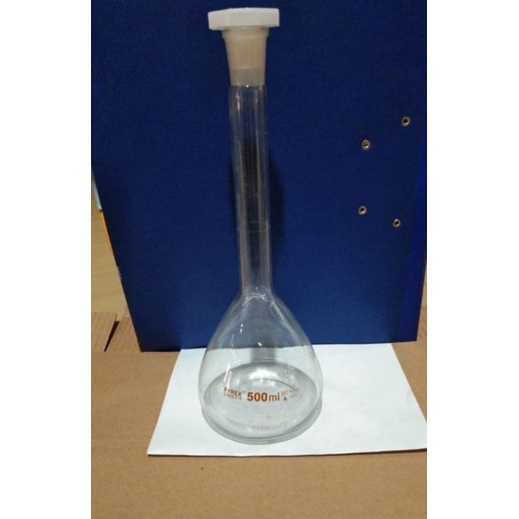 Jual Labu Ukur Volumetric Flask 500ml Pyrex Grade A Shopee Indonesia 2031