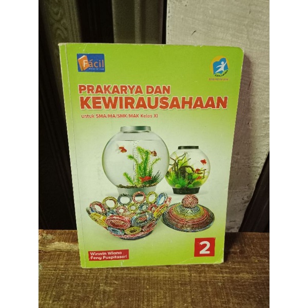 Jual Buku Prakarya Dan Kewirausahaan Untuk SMA Kelas 2 | Shopee Indonesia