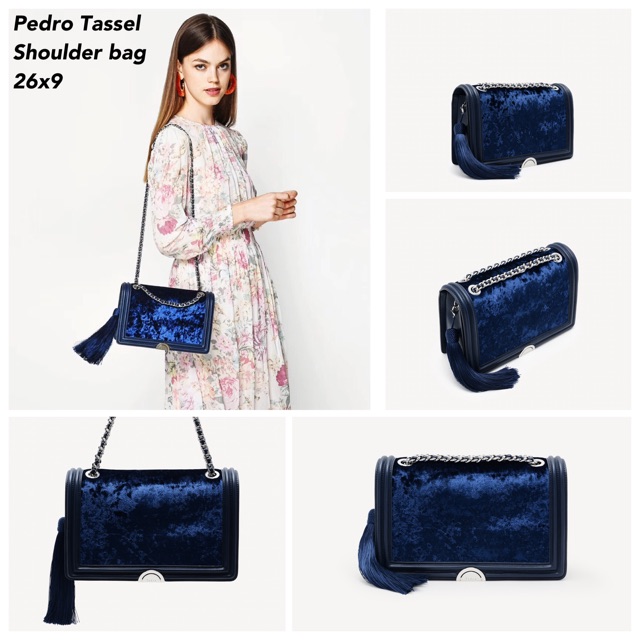 Pedro tassel shoulder bag deals