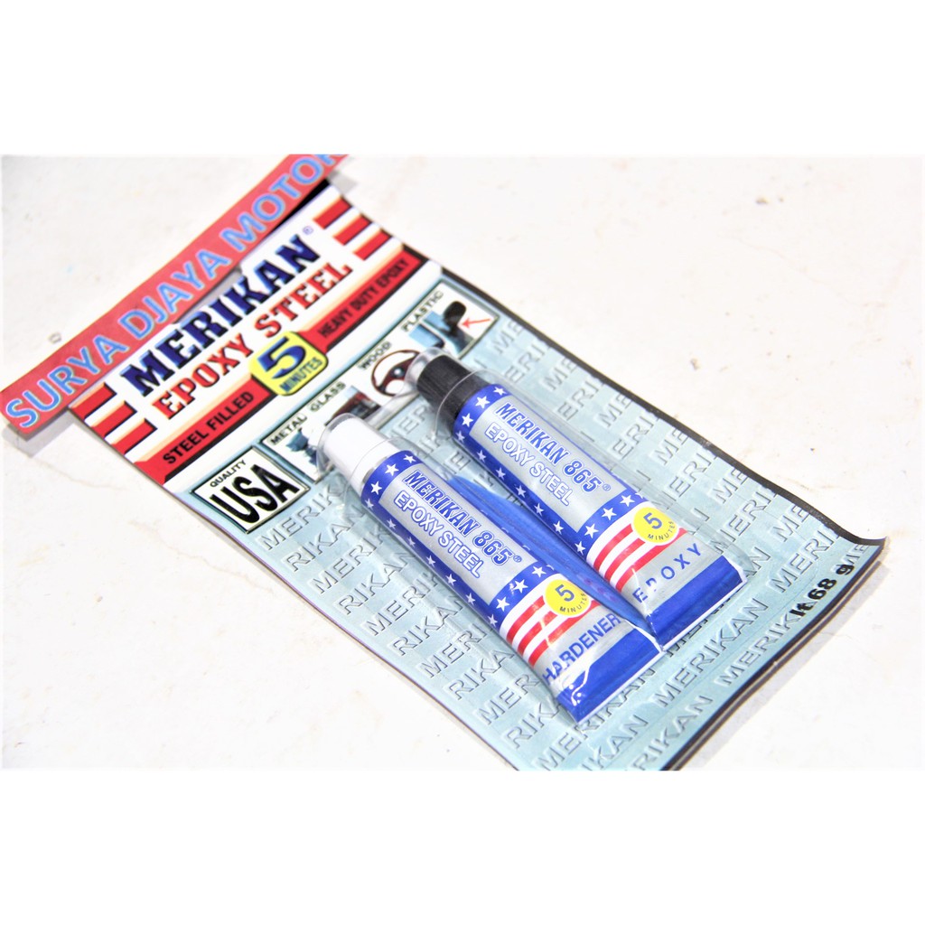 Jual LEM PEREKAT PACKING PAKING GASKET PLASTIK BESI STILL STELL 5 MENIT ...