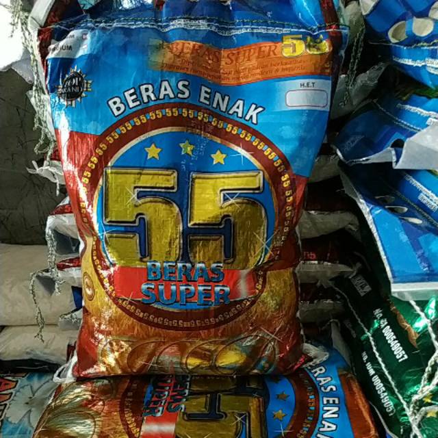 Jual Beras 55 Merah 5 Kg Shopee Indonesia 4062