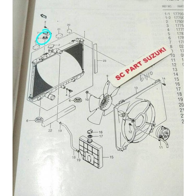 Jual Karet Mount Radiator Atas Suzuki Sx4. | Shopee Indonesia