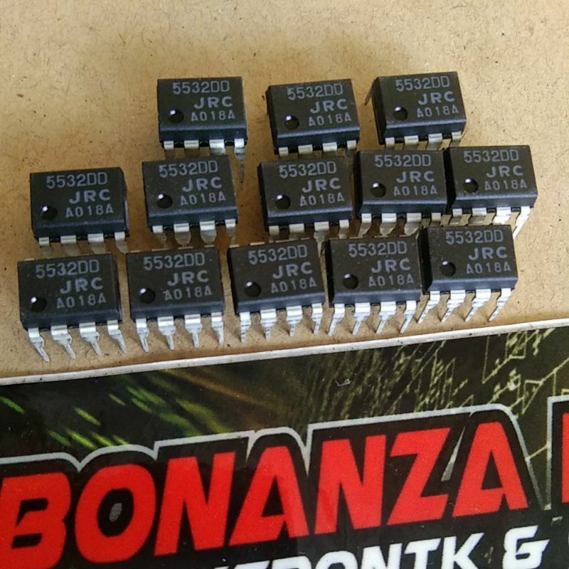 Jual NE5532 Original nos dual op amp philips signetic NE5532 | Shopee