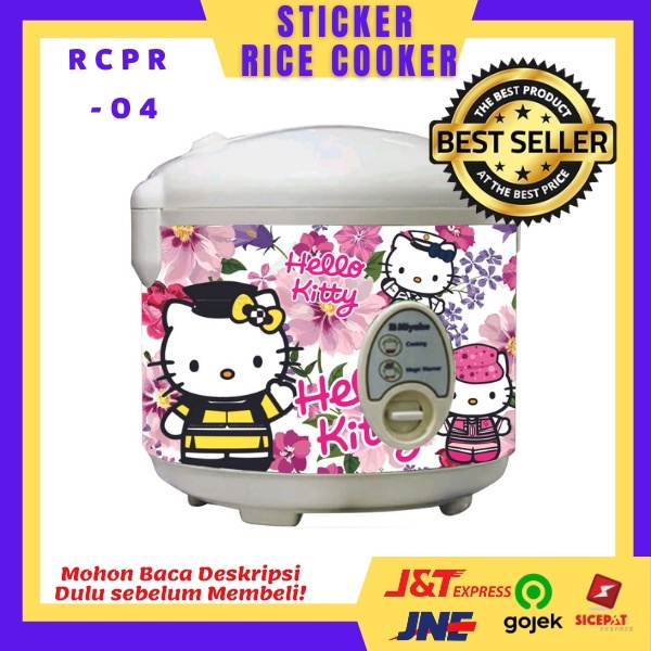 Jual Sticker Magicom Ricecooker HELLO KITTY/RCHK/RICE COOKER STICKER ...