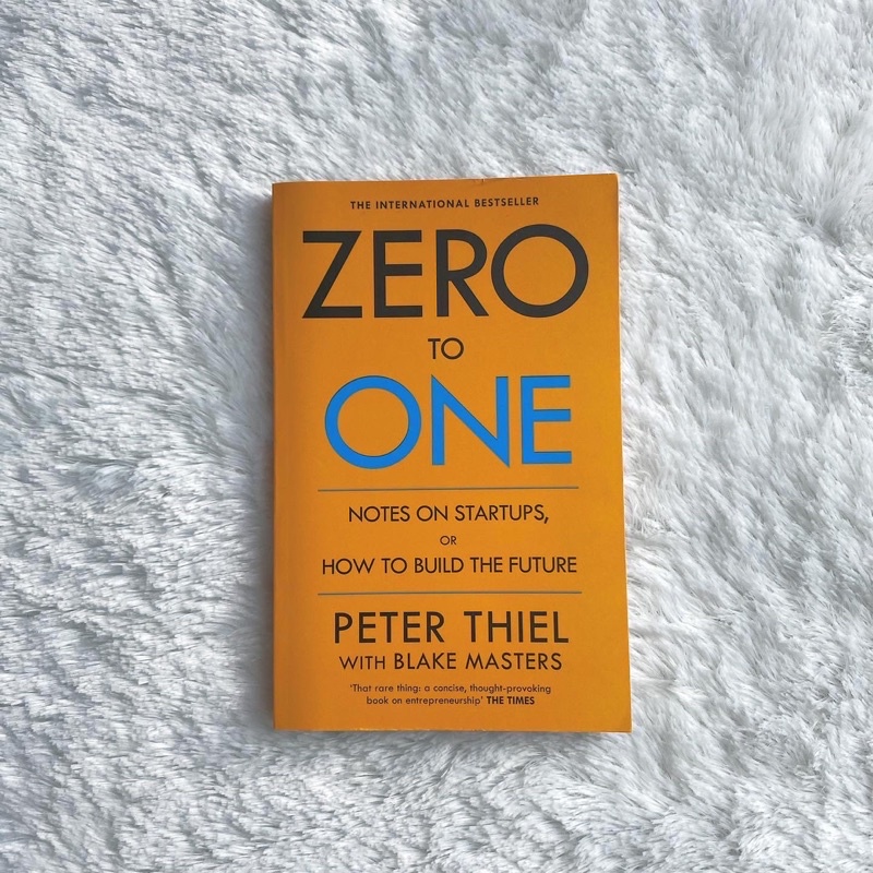Jual BUKU NON FICTION IMPORT - Zero to One by Peter Thiel | Shopee ...
