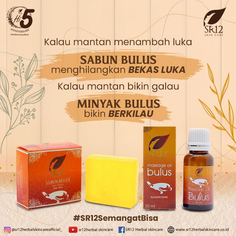 Jual Sabun Bulus SR12 Sabun Bulus Original Herbal Soap Bulus BPOM 60 ...