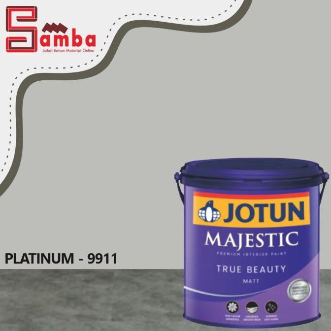 Jual Cat Tembok Jotun Majestic 9911 Platinum True Beauty Matt 25 Ltr Shopee Indonesia 3372