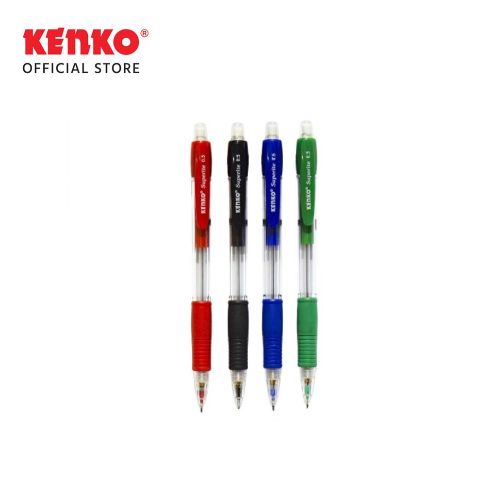 KENKO MECHANICAL PENCIL/Pensil Mekanik MP-SUPERITE (0.5Mm)Random Color (3)
