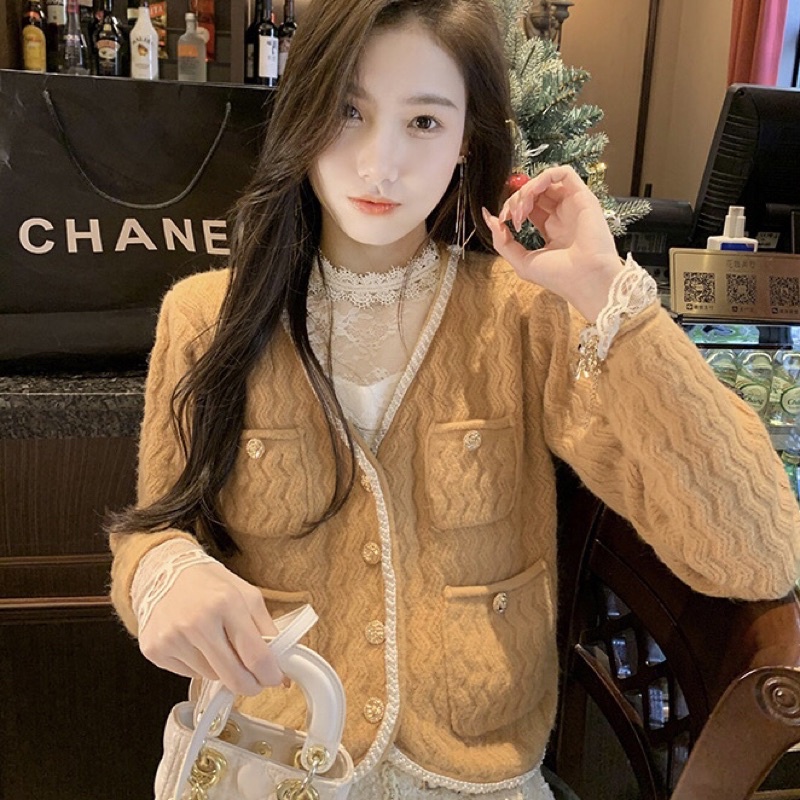 Jual Jin-sol Luxury Korean Cardigan Premium Outer Knit Rajut