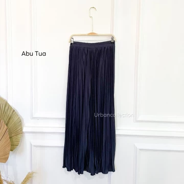 Rok Plisket Wanita Premium Rok RempeL 100 CM Rok Lipet Rok Plisket Panjang
