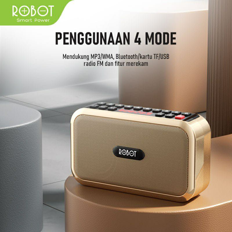 Jual Speaker Robot RB200 Pemakaian Hingga 8jam | Shopee Indonesia