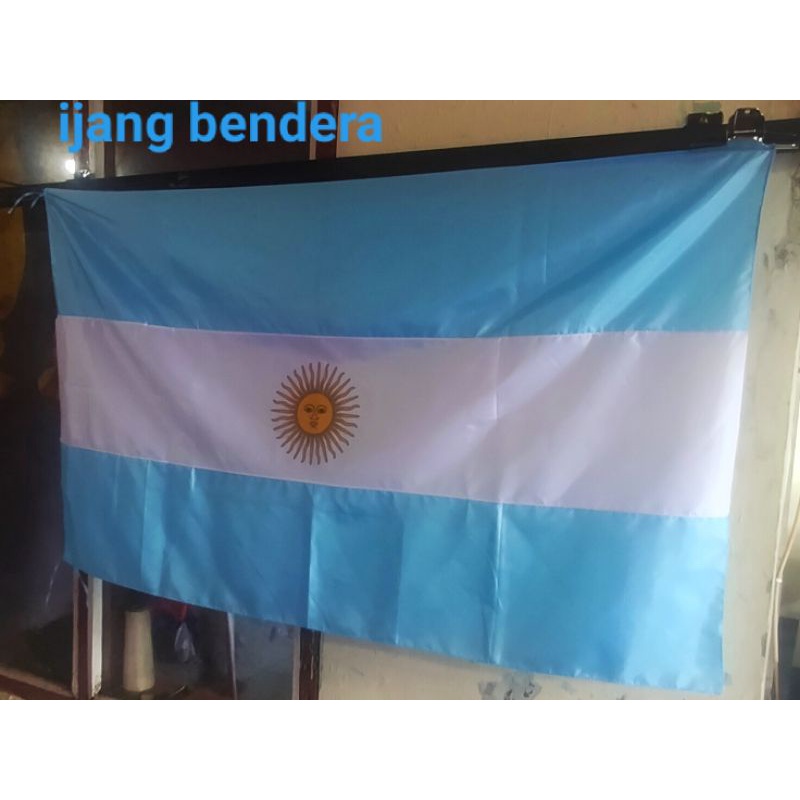 Jual BENDERA NEGARA ARGENTINA 140X90 CM | Shopee Indonesia