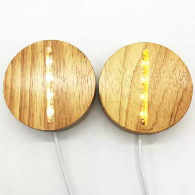 Jual Stand Acrylic Led Bulat / Tatakan Lampu Hias Acrylic Led Strip ...