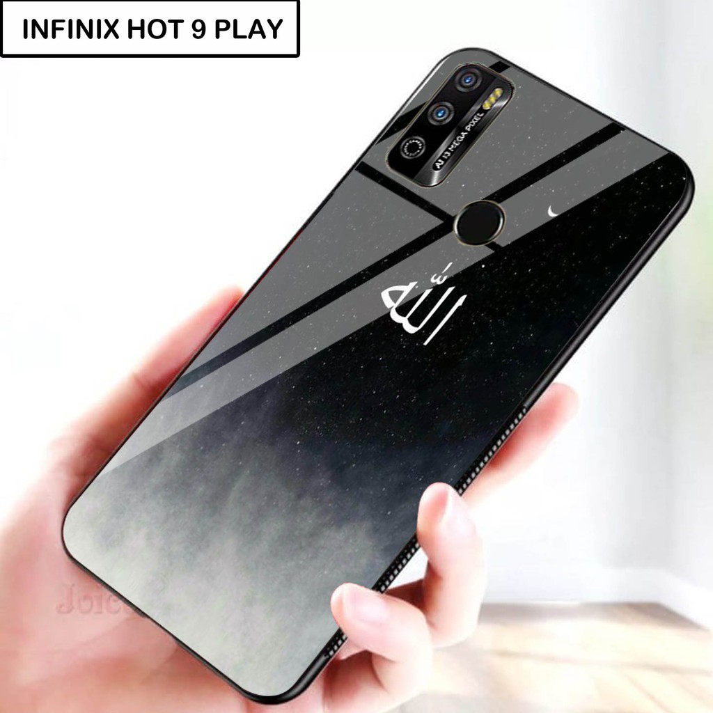 Jual [H15] Softcase Glass Kaca Infinix Hot Play Casing Hp