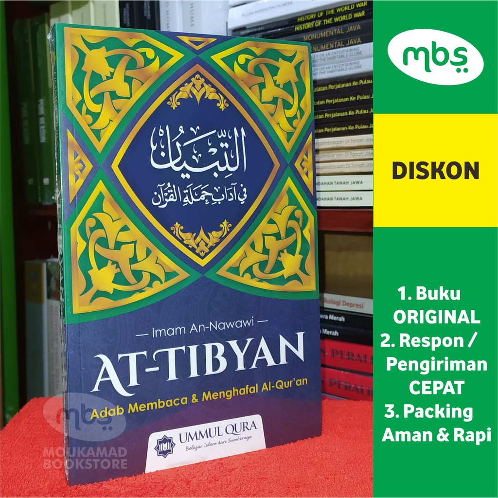 Jual BUKU AT-TIBYAN - Adab Membaca & Menghafal Al-Quran - Imam An ...