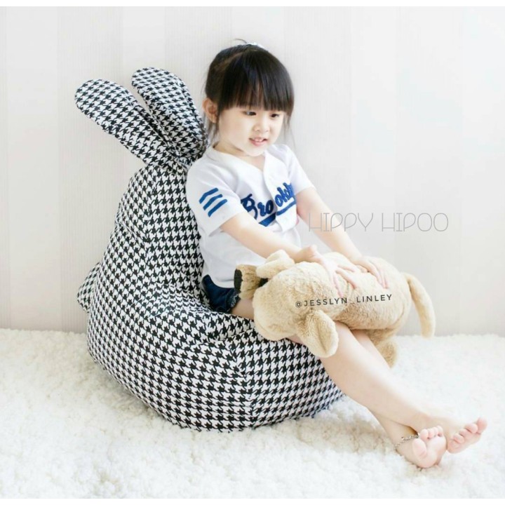 Jual Bean Bag Rabbit Pattern (Motif) | Shopee Indonesia