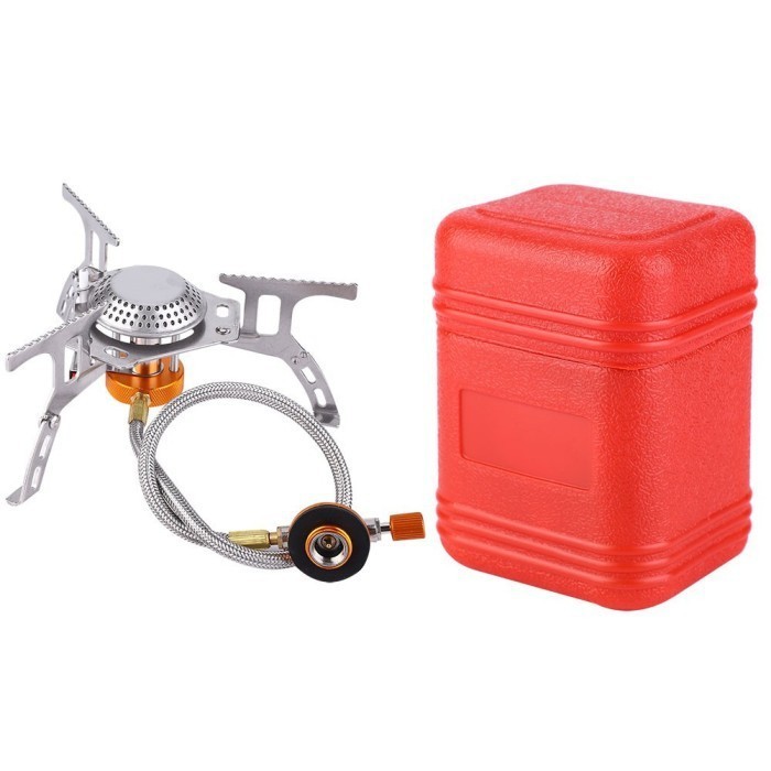 Jual Kompor Gas Camping Portable Aotu W At Outdoor Folding Stove Shopee Indonesia