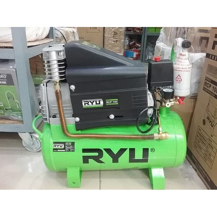 Jual Mesin Kompresor 1 HP 24 Liter RCP 100 RYU / Air Compressor 1 HP ...