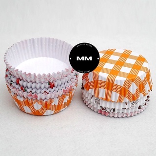Jual 200pcs paper cup roti BULAT 8CM / paper cup case roti / kertas ...
