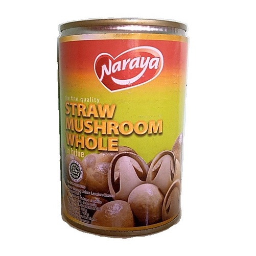 Jual jamur merang kaleng whole straw mushroom naraya 425 Shopee Indonesia