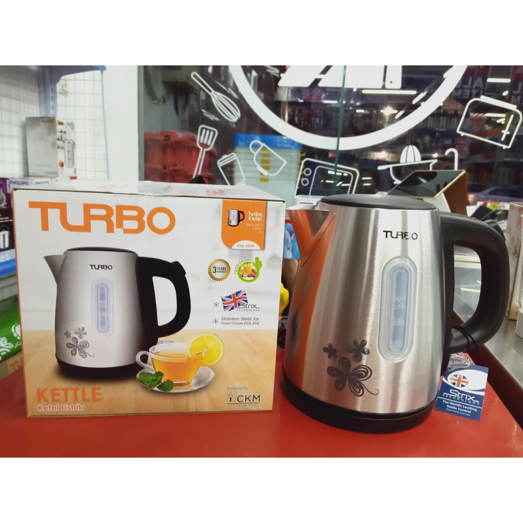Jual TURBO KETTLE 1.0 L STAINLESS TURBO; KETTLE | Shopee Indonesia