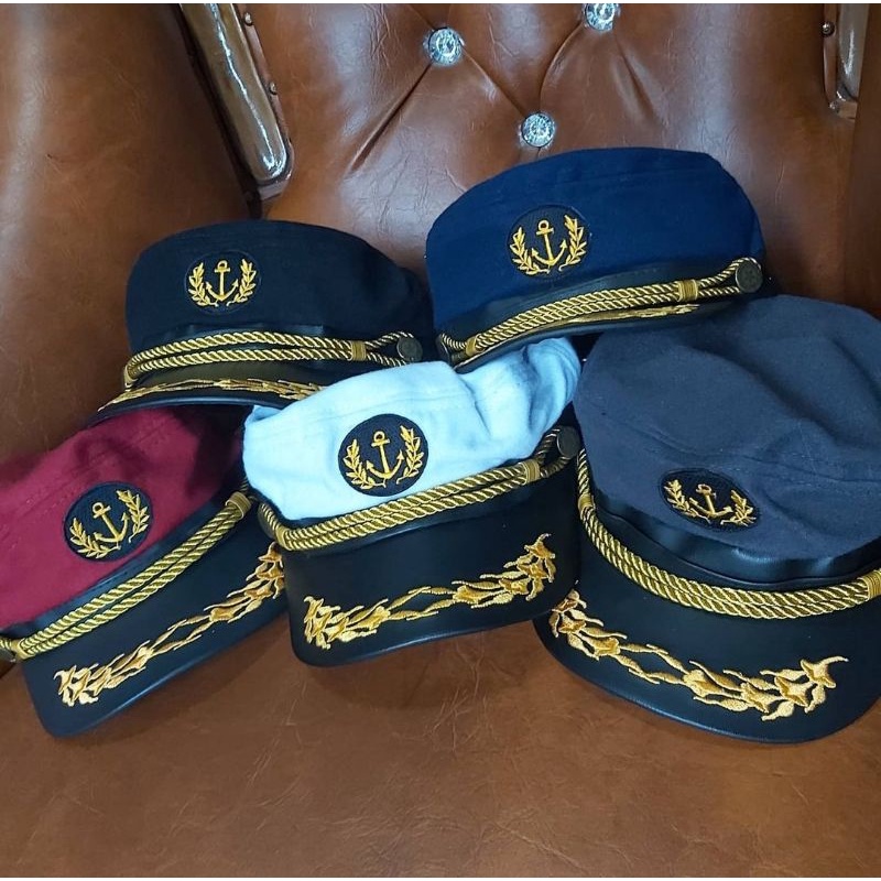 Jual Topi Captain Pelayaran Dewasa | Shopee Indonesia