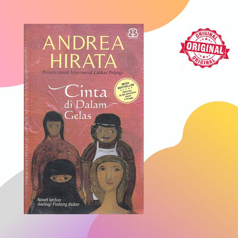Jual Cinta Di Dalam Gelas Andrea Hirata Shopee Indonesia 4586