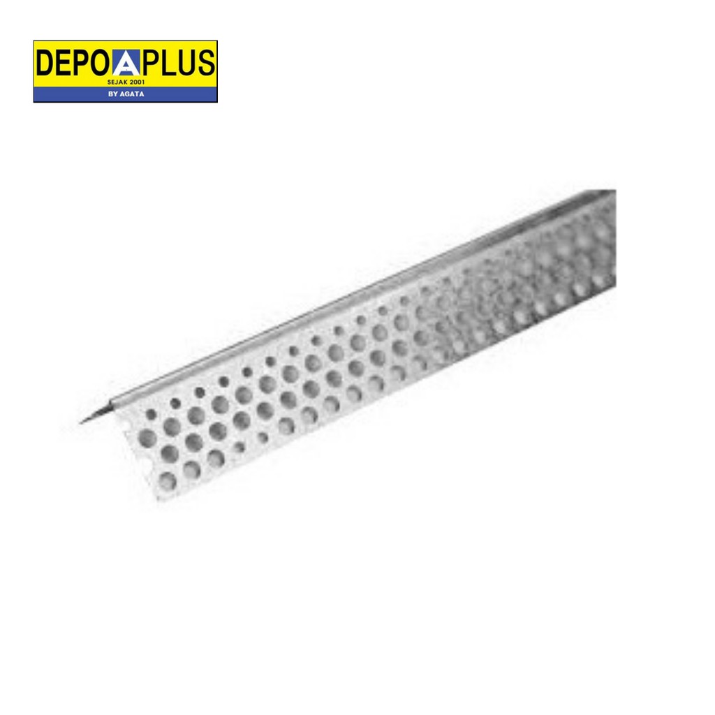 Jual CORNER BEAD 3 METER APLUS PARTISI LIS PLAFON GYPSUM GIPSUM