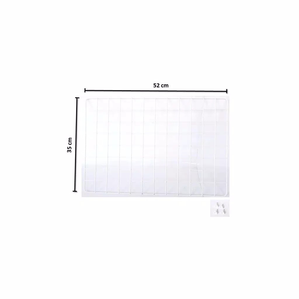 Jual MHD Grid Wall Multifungsi Hiasan Dinding Besi untuk Memo, note ...