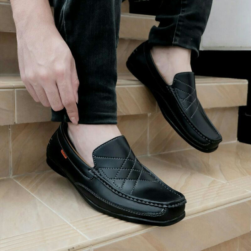 Jual Sepatu Loafers SImple Casual Semi Formal dan Trendy (Betrand 02)7 ...