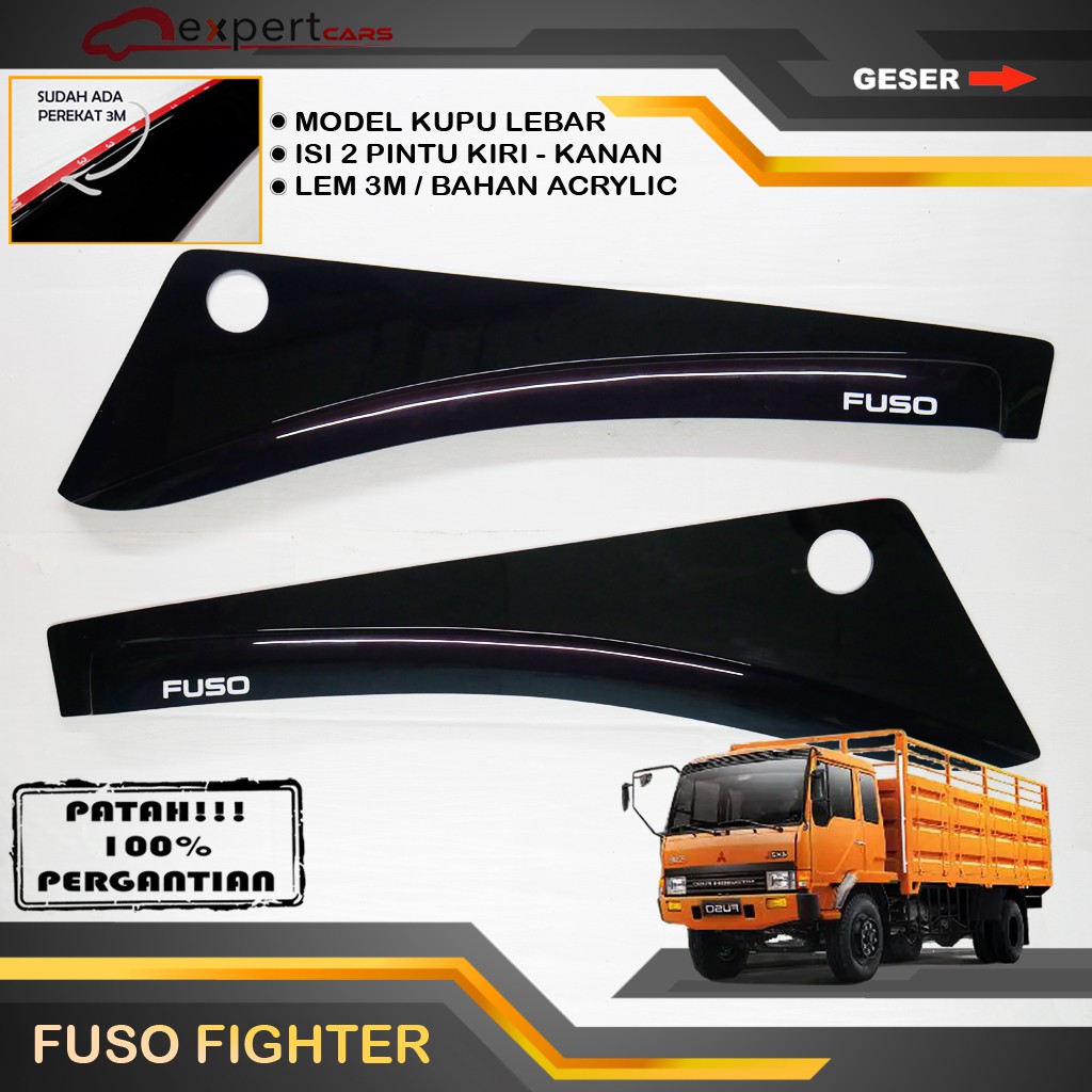 Jual Talang Air Fuso Fighter Model Lebar Kupu Kupu Lem M Shopee