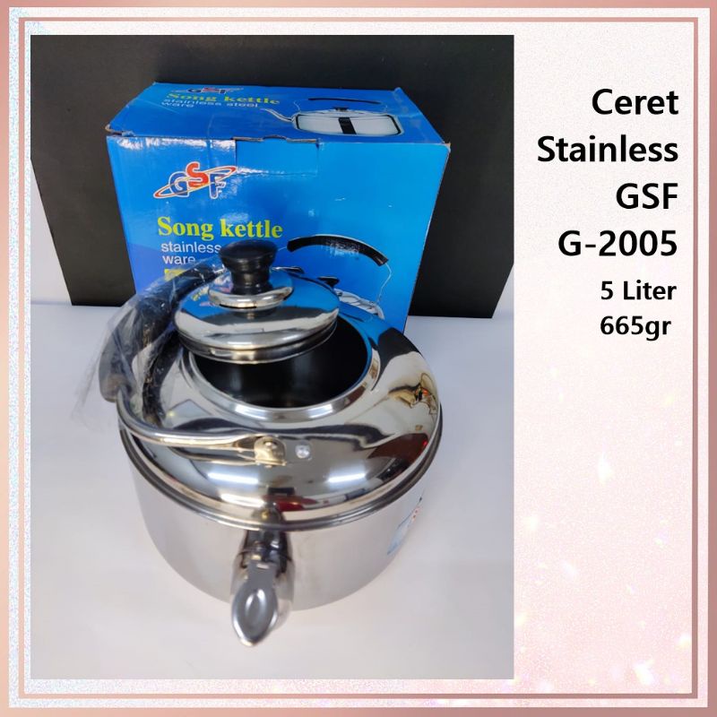 Jual Yundai Utu Air Teko Bunyi Siul Stainless Steel Ketel Teko